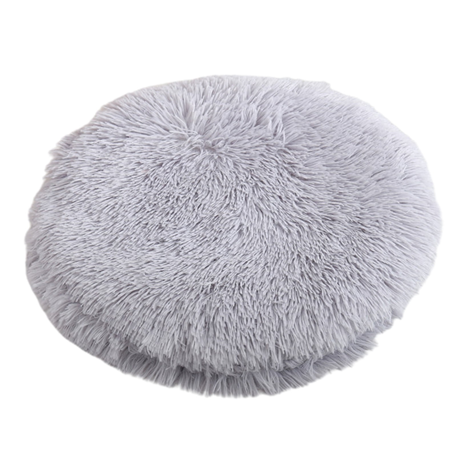 Eoperou Cat Cushion Round Keep Warmth Super Soft Dogs Kitten Sleeping Cushion Bed for Household