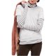 thumbnail image 1 of Free People - Playera básica Piper Layered-Look para Mujer, Gris, XS Free People Camiseta básica, 1 of 2