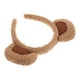 thumbnail image 5 of Diadema con orejas de oso, de peluche, suave, para maquillaje, accesorio de disfraz de oso, diadema esponjosa con forma de animal para mujeres y niñas., 5 of 7