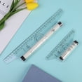 thumbnail image 4 of Multipurpose Drawing Parallel Rolling Ruler Balancing Scale for Office Tool F0T1 15CM, 4 of 6