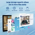 thumbnail image 5 of 10.4 Inch Large Screen Android 14 Tablet, 16GB RAM 128GB ROM, 5G WiFi, Suitable for Study and Office, Black, 5 of 7