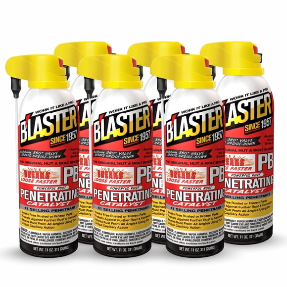 Spray de aceite penetrante PB Blaster 311 ml, paquete de 6