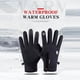 thumbnail image 2 of Guantes de ciclismo de invierno para hombre Guantes de esquí de montañismo impermeables a prueba de viento con pantalla de cremallera Fridja  nalpqowj3050, 2 of 8