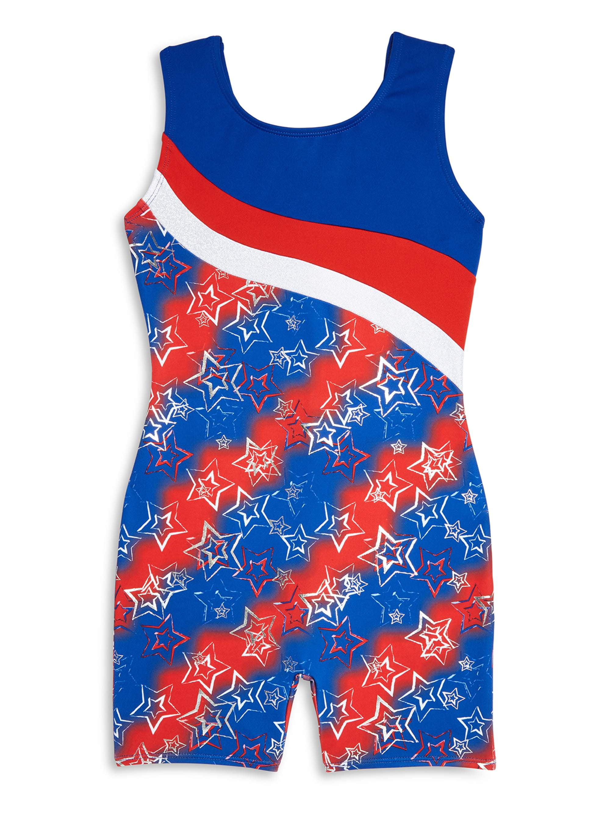 walmart red white and blue overalls