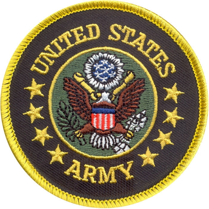 United States Army Sew On Patch With Emblem