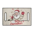 thumbnail image 6 of Yuyamidu Santa Claus Golf Cart Seat Covers 2 Passenger, Merry Christmas Golf Cart Towel Seat Covers with Shortage Pockets, Universal Club Car Golf Cart Accessories Non-Slip and Anti-Hot, 6 of 7