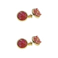 thumbnail image 2 of Minnieouse Pendientes de botón Elegante Estilo simple Elegantes Chicas jóvenes Pequeños pendientes de botón Adorno femenino Regalo de tipo 11 2piezas, 2 of 6