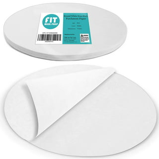 Norpro 9 Round Parchment Paper Cake Pizza Tart Baking Pan Liners - 25 Pack