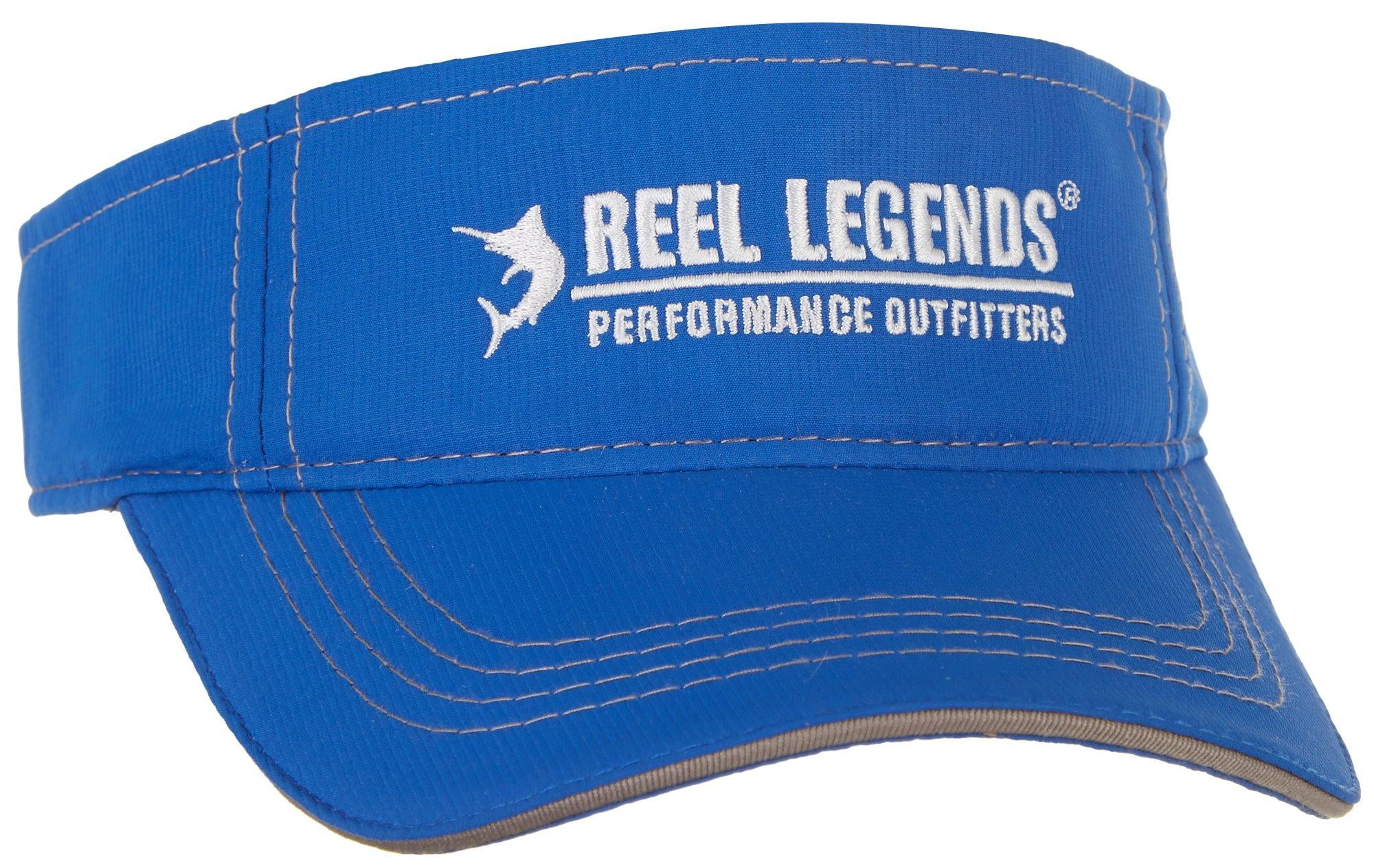 Reel Legends Reel Legends Mens Performance Solid Logo Visor Walmart