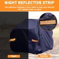 thumbnail image 2 of Unique Bargains ATV Cover for Polaris Sportsman 450/570 Waterproof 4 Wheelers Quad Cover Outdoor Sun Rain Storage Protection 210D-PU 215x122x120cm Navy Blue, 2 of 5
