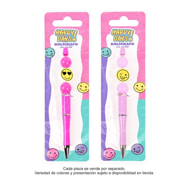 Bolígrafo Prichos Happy Days! de Plástico y Tinta Varios Modelos 1 Pieza