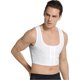 thumbnail image 2 of Chaleco de corsé de compresión para hombre, camiseta sin mangas con corsé elástico de nailon con forma de cuerpo transpirable y ajustada, 2 of 8