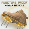 thumbnail image 3 of Furuian Steel Toe Boots for Men Women Slip Resistant High Top Steel Toe Safety Shoes, 3 of 7