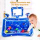 thumbnail image 4 of Alfombra del piso Colchoneta de agua para el tiempo de la barriga para bebés, niños y niñas, colchoneta inflable de PVC para juegos de agua con espejo para niños pequeños, centro de actividades de jue, 4 of 8
