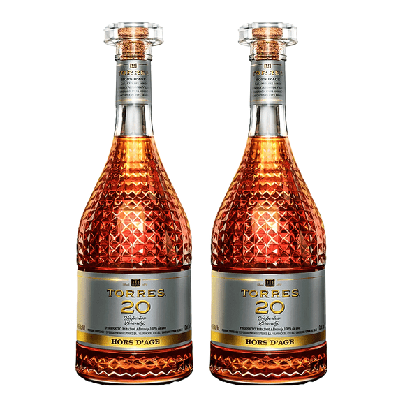 Pack de 2 Brandy Torres 20 Gran Reserva 700 Ml