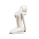 thumbnail image 1 of Figura de yoga de cerámica, estatua, estatuilla, decoración para interiores y exteriores, hogar, jardín, yoga 7x3.5x9.5cm, 1 of 3