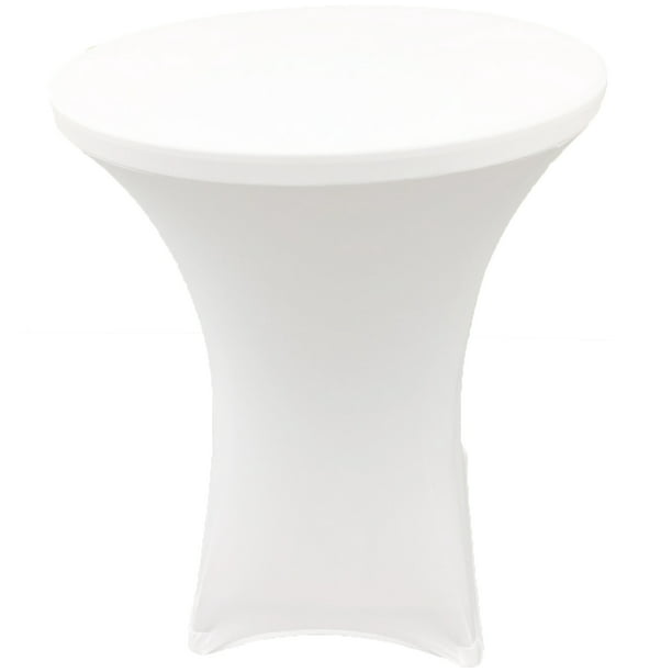 Gowinex White 28 X 43 Inches Tail, 28 Inch Round Table Cover