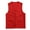Red 3, variant on Women's Outerwear Vests Adult Postulant Activity Vest Supermarket Vests Clerk Workwear Red 3 S