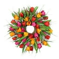 thumbnail image 2 of 17 Inch Simulation Long Leaf Garland Wall Hanging Door Hanging Decoration, 2 of 2