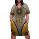 thumbnail image 1 of Fire Spirit-vestido largo holgado con bolsillos para mujer ropa de verano mono naranja, 1 of 6