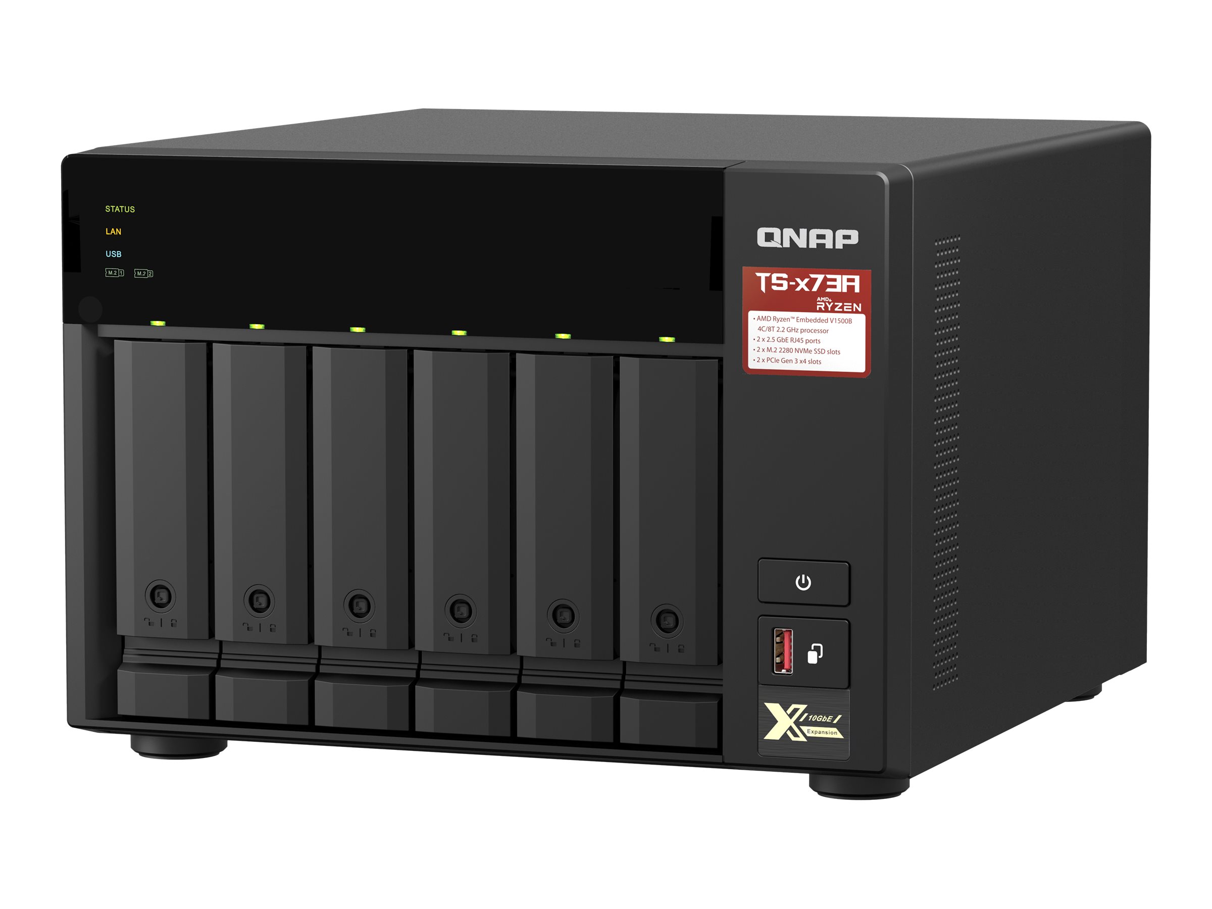 QNAP NAS TS-453Be ＋ intel 10GBe 2ポートNIC