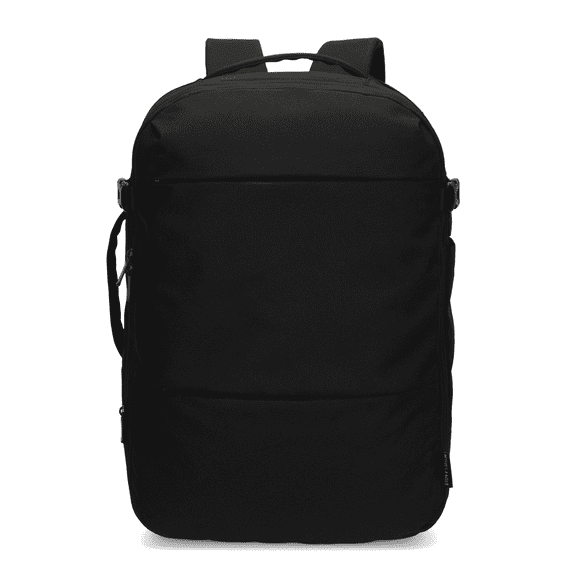 26L Expandable Carry On Backpack - Hynes Eagle - Black