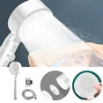 YruYptpaln Shower Head With Handheld High Pressure 8 Spray Modes Body