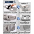 thumbnail image 4 of Arnés colgante para hamaca de aseo canino Kiimatt, talla XL, gris, 4 of 6