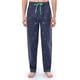 thumbnail image 1 of Pantalón de pijama IZOD para hombre, corte relajado, con cordón, azul marino, L, 1 of 5