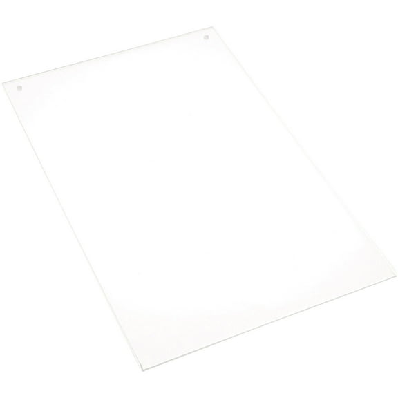 Plymor Clear Acrylic Sign Display / Literature Holder (Wall-Mount), 11" W x 17" H