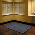 thumbnail image 4 of notrax t37 fiber atlantic olefin entrance carpet mat, for wet and dry areas, 4' width x 6' length x 3/8" thickness, gun metal, 4 of 4