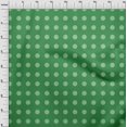 thumbnail image 4 of oneOone Georgette Viscose Green Fabric Polka Dot Fabric For Sewing Printed Craft Fabric By The Yard 42 Inch Wide, 4 of 4