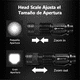 thumbnail image 3 of Linterna Militar Portátil Lámpara Táctica 1200 Lm 2 Piezas, Color de la luz Blanco, 3 of 5