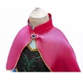 thumbnail image 5 of KAWELL Halloween Princess Costume Girls Dress With Cape Birthday Cosplay Dress Up With Accessories, 5 of 8