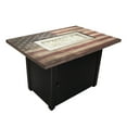 thumbnail image 3 of Endless Summer Americana 40,000 BTU Smokeless Propane Outdoor Steel Fire Pit with Patriotic USA Flag Mantel, 3 of 10