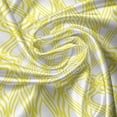 thumbnail image 5 of Ambesonne Abstract Valance Pack of 2, Traditional Classic Folk, 42"X18", Yellow White, 5 of 5