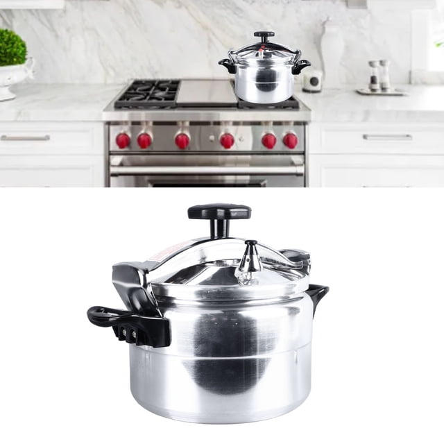 OLLA A Presión, Aluminio A Presiónica Aleación de Aluminio Coción A Alta Presión 5 L Gran Capacidad para Cocina