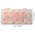 thumbnail image 3 of 1 Box Multi Color Plain Fake Nail Pieces for Easy DIY Manicure at Home Plastic, 3 of 8