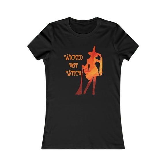 Wicked Hot Witch Women's Favorite Tee