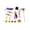B, variant on NovaStitch Halloween Cat Tunnel Toy Set Foldable Spider Ghost Pumpkin Print Play Tube with Feather Teaser Wand Cat Toy for Indoor Cats Kittens Interactive Exercise Pet Supplies