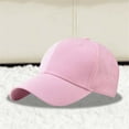thumbnail image 2 of Prolriy Baseball Cap Hats for Men Women Solid Color Duck Hat Trend Personality Outdoor Print Breathable Mesh Hat Trucker Hat Pink, 2 of 5