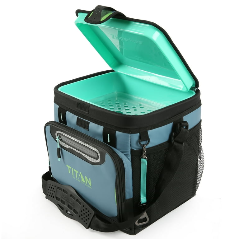 Titan by Arctic Zone 24 Can, 16 Quart Zipperless Soft Cooler