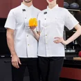 thumbnail image 4 of Manga Corta Uniforme Chef Cocina Gastronomia Moda, 4 of 8