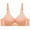 Khaki, variant on Tbopshirt Bras for Women Plus Size,Wirefree Padded Bra Push Up,Woman's Solid Color Comfortable Hollow Out Perspective Bra Underwear No Rims,Women's T-Shirt Bras
