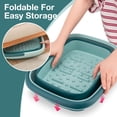 thumbnail image 3 of Lavabo para pies Udefineit, plegable y portátil, 15 L/4 L, color verde, 3 of 9