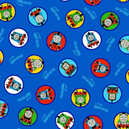 VIP Fabrics Thomas The Tank Allover Fabric