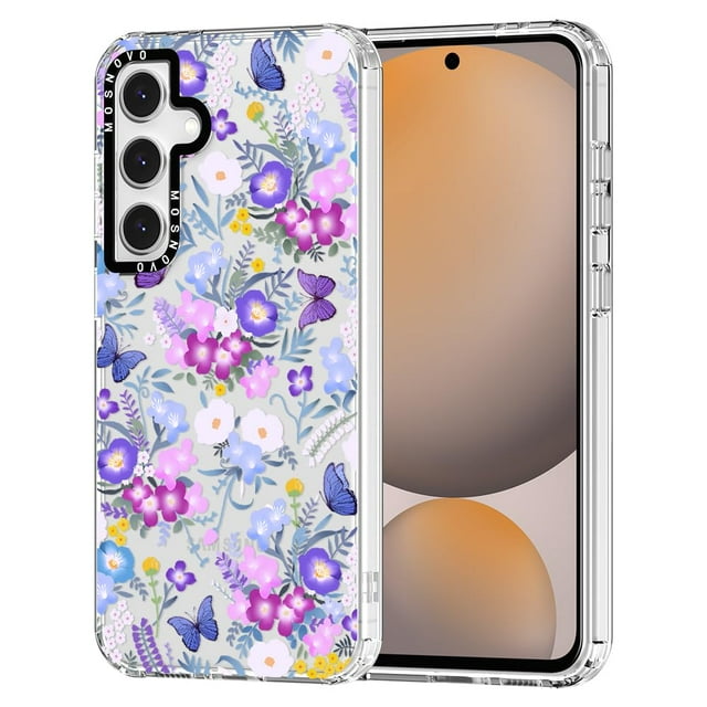 Funda de teléfono MOSNOVO para Samsung Galaxy S24 FE Purple Peri