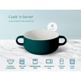 thumbnail image 5 of Ceramic Soup Crocks with Handles, 18 oz Set of 4, Oven, Microwave, Dishwasher Safe, for Casserole, Pasta, Cereal, 5 of 5