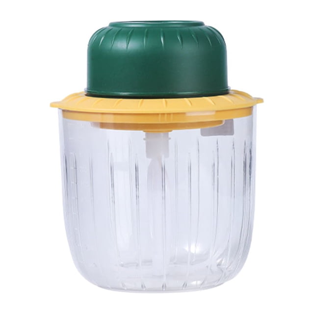 Bewildely Picadora de ajo eléctrica 2 en 1, prensa de cocina, picadora de alimentos, batidora de huevos lavable desmontable, máquina trituradora para Electrodomésticos Verde Bewildely HA062933-01