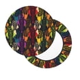 thumbnail image 2 of Susaid Colorful Dreamcatcher Print Elastic Bar Stool Cover Personalized Washable Stool Cover for Barbershop Home Bar Kitchen-12 inch, 2 of 7